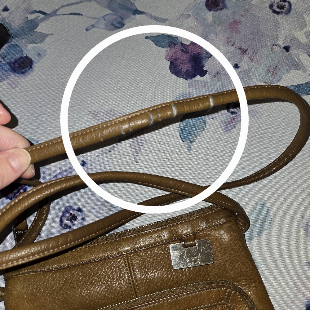 Tignanello leather crossbody purse - Picture 11 of 15